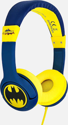 OTL Batman Caped Crusader Kids Headphones Wired Over Ear Kids' Headphones Blue DC0765