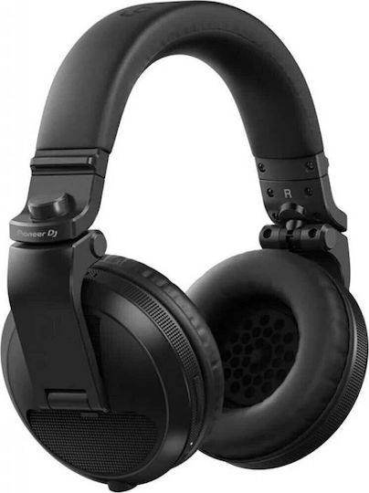 Pioneer DJ HDJ-X5BT Kabellos / Kabelgebunden Über Ohr Kopfhörer mit 20 Stunden Betriebszeit Schwarz