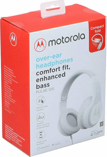 Motorola Pulse 120 Kabelgebunden Am Ohr Kopfhörer Weiß