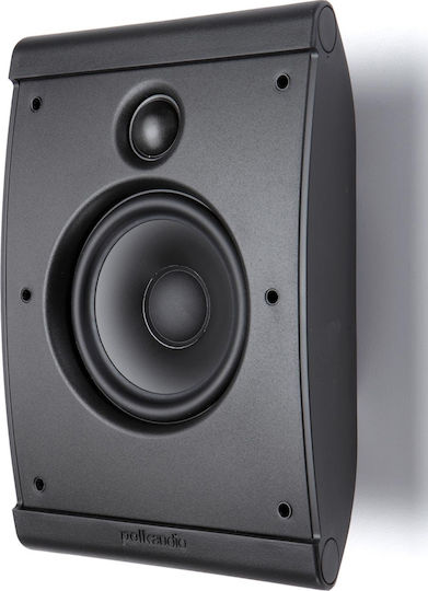 Polk Audio OWM3 Ζεύγος Ηχείων Hi-Fi Βιβλιοθήκης 100W 2 Δρόμων Π17.78xΒ10.16xΥ25.4εκ. Μαύρο