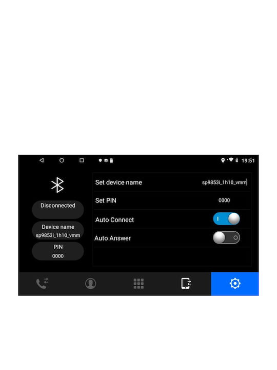 Lenovo Car-Audiosystem für Mitsubishi L200 2015> mit A/C (Bluetooth/USB/AUX/WiFi/GPS) mit Touchscreen 9" IQ-AN X6859_GPS