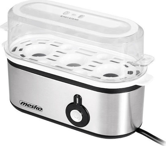 Mesko MS-4485 Egg Cooker 3 Egg Capacity 350W Silver