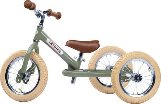 Trybike Винтидж Детска Триколка За 15 Месеца Зелен