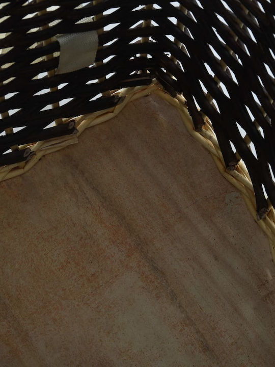 vidaXL Ξύλινο Καλάθι Αποθήκευσης Ξύλων 57x51x69cm Καφέ