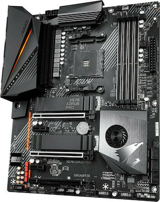 Gigabyte X570 Aorus Pro (rev 1.1/1.2) ATX Дънна платка с AMD AM4 Гнездо