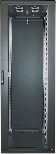 Intellinet Επιδαπέδια Καμπίνα Rack 22U 60x60x114.4cm Μαύρο 713078