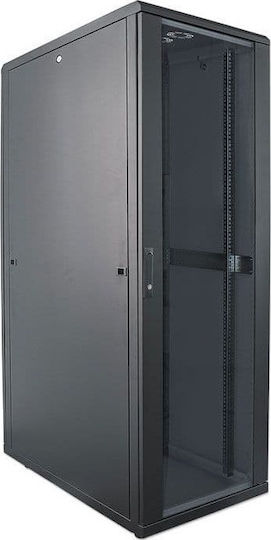 Intellinet Επιδαπέδια Rack Cabinet 32U Ασυναρμολόγητη 80x60x158.8cm Black 713122