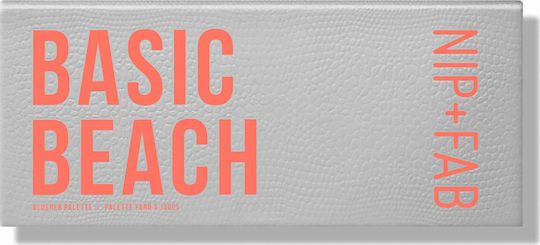 Nip+Fab Παλέτα με Ρουζ Basic Beach Blusher Palette 12gr