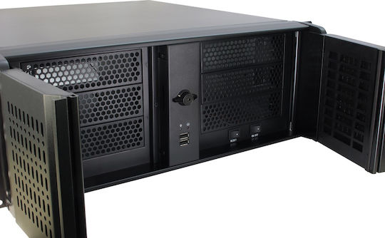 Inter-Tech 4U-4098-S Server case 88887177 4τμχ