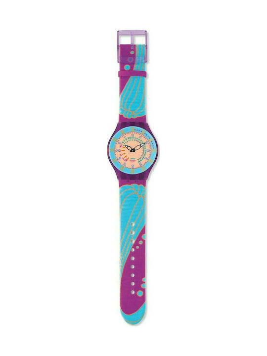 Swatch Boomwave Fabric Strap 21mm