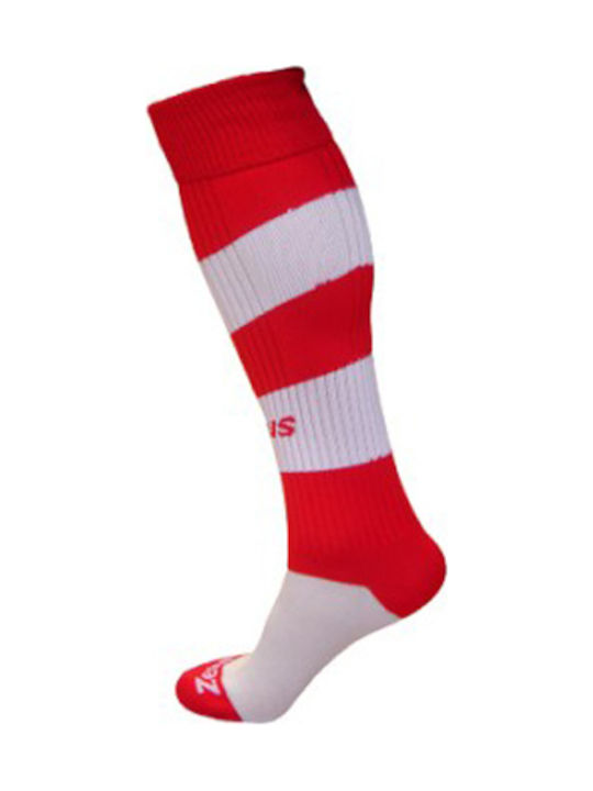 Zeus Parma Fußballsocken Rot