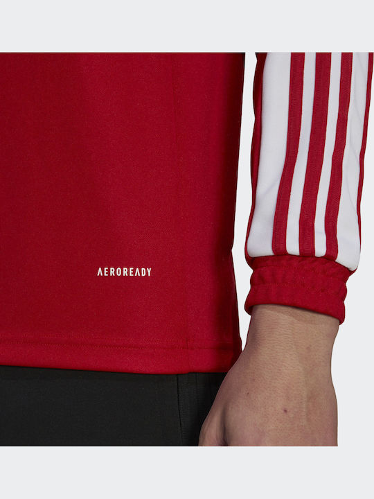 Squadra 21 Aeroready Long Sleeve Athletic Blouse Red