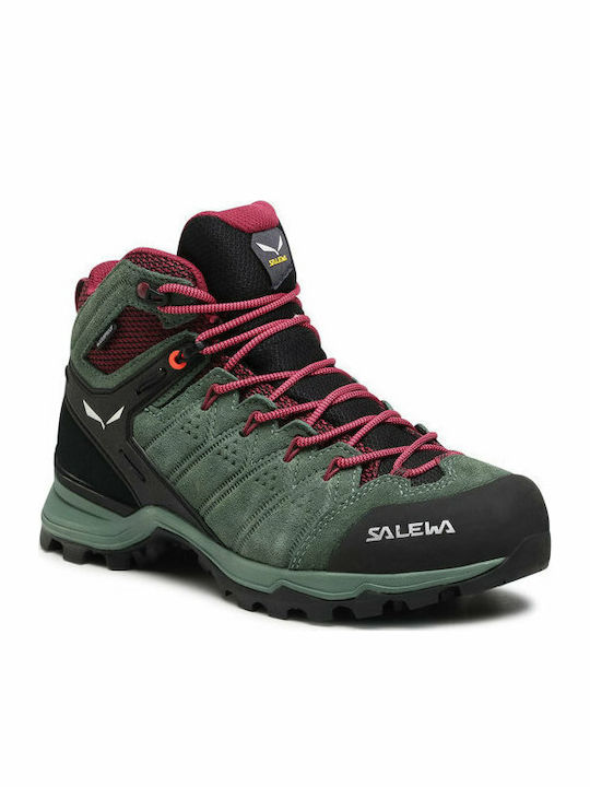 Salewa Alp Mate Mid Women's Green Hiking Boots