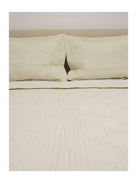 Sunshine Tagesdecke Übergröße Baumwolle Beige 220x240cm