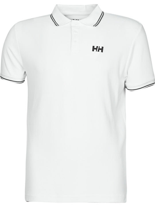 Kos Polo Short Sleeve White Blouse