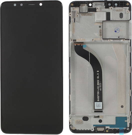 Screen with Touch Mechanism and Frame for Redmi 5 (Black)