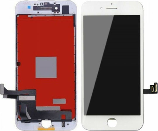 Screen Grade A with Touch Mechanism for iPhone 7 Plus (White)
