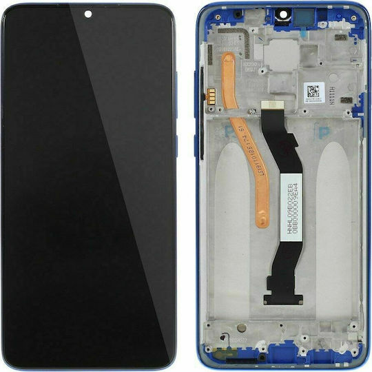 Xiaomi Екран със Сензорен Механизъм и Рамка за Redmi Note 8T (Син)