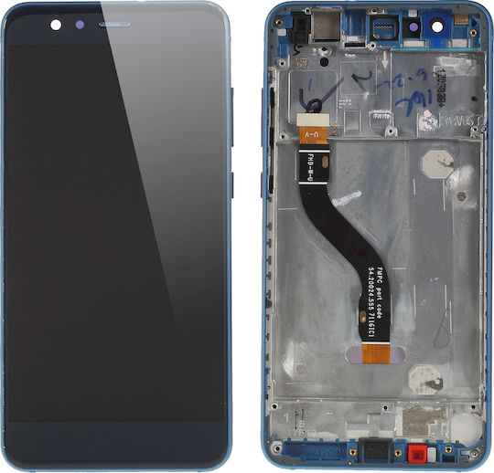 Screen Grade A with Touch Mechanism and Frame for Huawei P10 Lite (Blue)