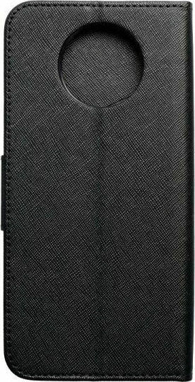 Fancy Wallet Δερματίνης Μαύρο (Redmi Note 9T)