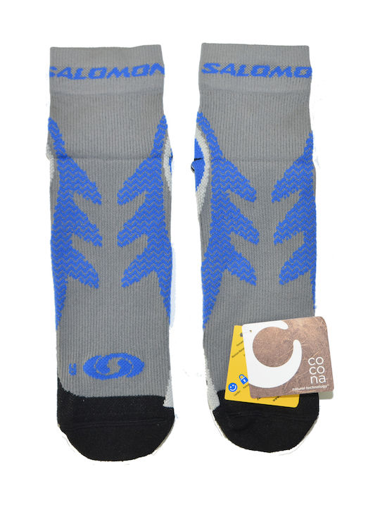 Salomon Xr Crossmax Trekking Κάλτσες Γκρι 1 Ζεύγος