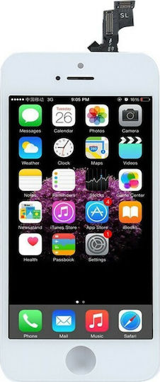 Tianma Οθόνη με Μηχανισμό Αφής για iPhone SE (Λευκό)