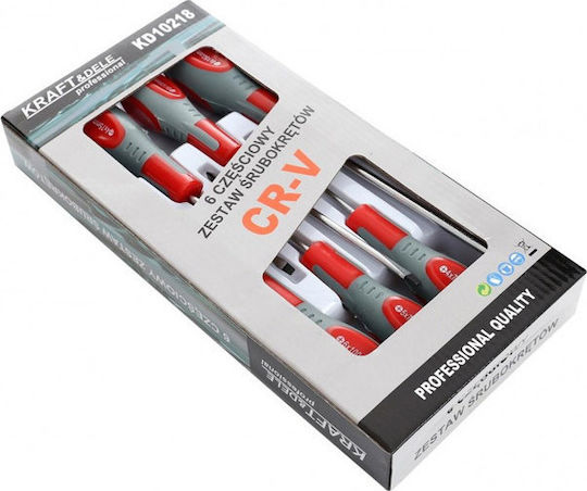 Kraft & Dele Set 6 Magnetice Șurubelnițe Electricianului