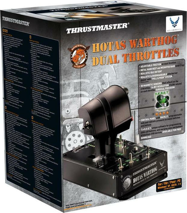 Thrustmaster Hotas Warthog Dual Throttles Joystick Ενσύρματο