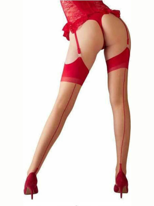 Cottelli Collection Sexy Socken & Strümpfe Stockings Rote