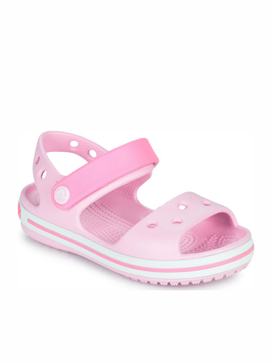 Crocband Children's Anatomical Beach Shoes Pink