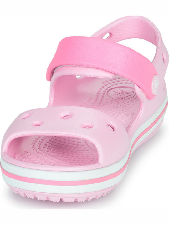 Crocband Children's Anatomical Beach Shoes Pink