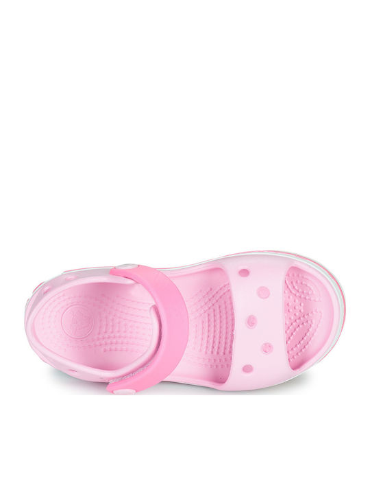 Crocband Children's Anatomical Beach Shoes Pink