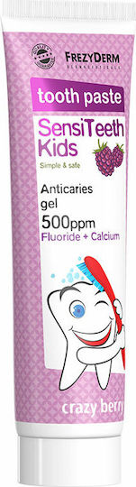 Frezyderm SensiTeeth Children's Toothpaste for 3+ Years with Crazy Berry Flavor 50ml