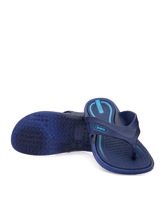 11-347 Ανδρικά Flip Flops Ανατομικά Μπλε