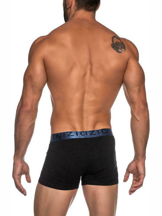 Inizio Men's Boxer Black