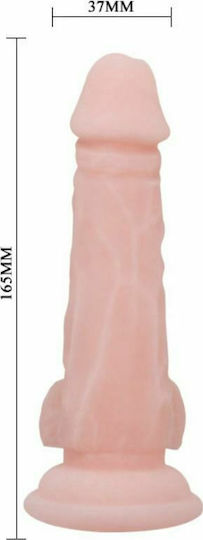 Baile Super Realistic Dildo Realistisches Dildo mit Hoden und Saugnapf Flesh 16.5cm