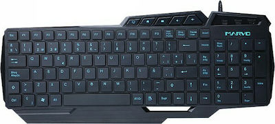 Marvo K326 Gaming Keyboard with Illuminated keys (English US)