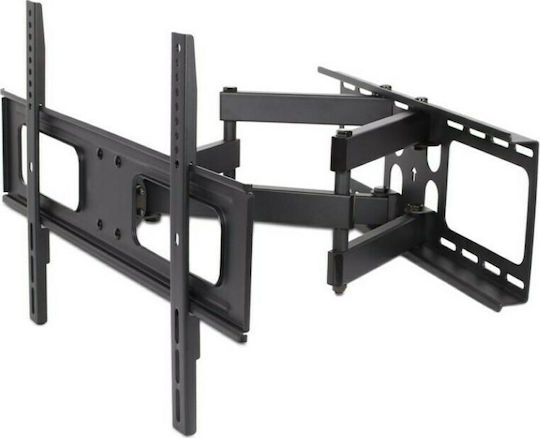 Cabletech 90011-422 Βάση Τηλεόρασης Τοίχου με Βραχίονα έως 80" και 35kg