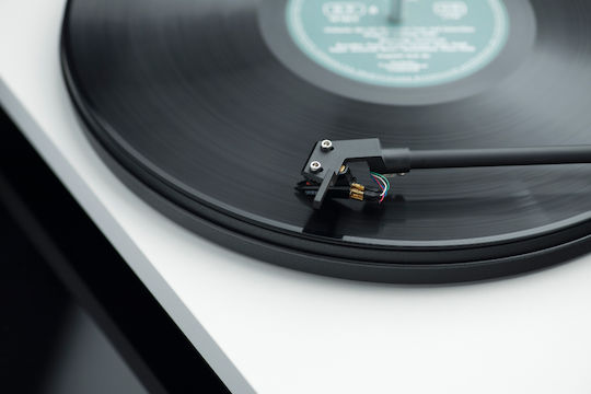 Pro-Ject Audio Primary E Phono + OM NN DC Πικάπ με Belt Drive και Προενίσχυση Λευκό