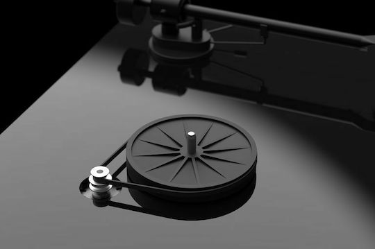 Pro-Ject Audio T1 + Ortofon OM5e Turntables Brown