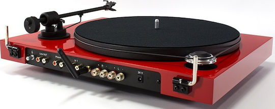 Pro-Ject Audio Juke box E + Ortofon Om 5e Грамофон Червен