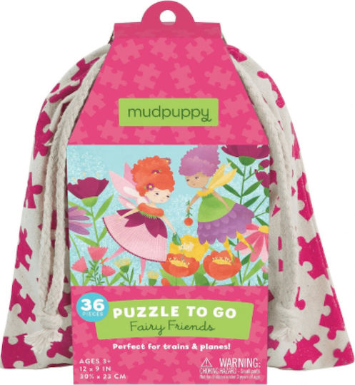 Kids Puzzle Fairies for 3+ years+ Years 36pcs Mudpuppy