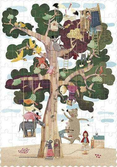 Kinderpuzzle Baum für 6+ Jahre 100pcs Londji
