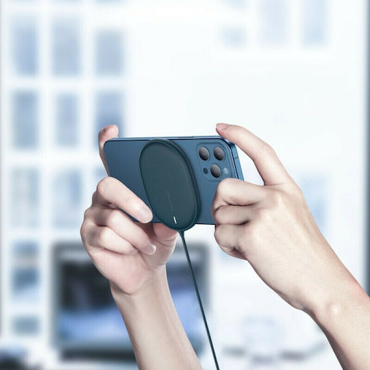 Baseus Wireless Charger (Qi Pad) 15W Blue (WXQJ-03)