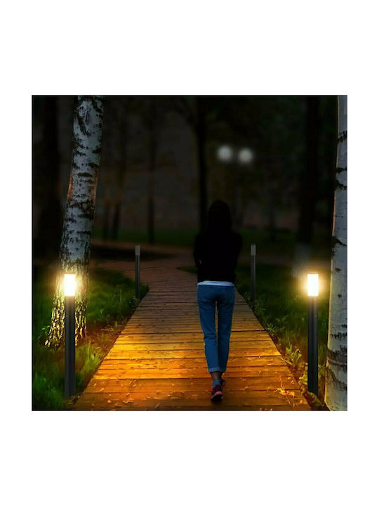 V-TAC Outdoor Floor Lamp Small Post IP44 for E27 Bulb Black