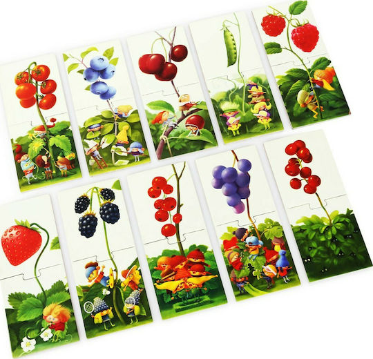 Детски Пъзел Learning the Berries 20бр Cubika