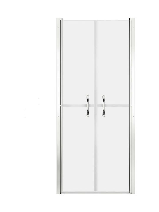 vidaXL 148797 Shower Screen for Shower with Hinged Door 96x190cm