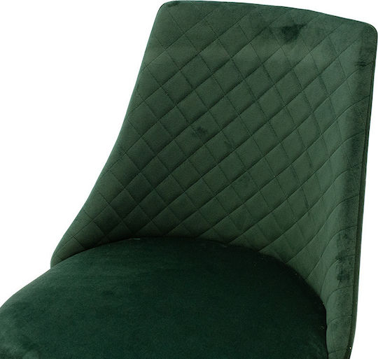 Giselle Stühle Speisesaal Dark Green 1Stück 51x52x82cm