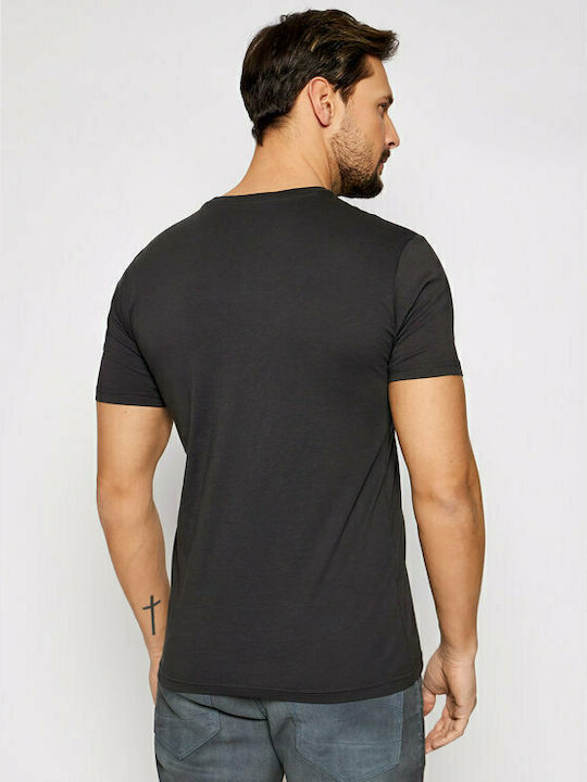 Lee Herren T-Shirt Kurzarm Schwarz