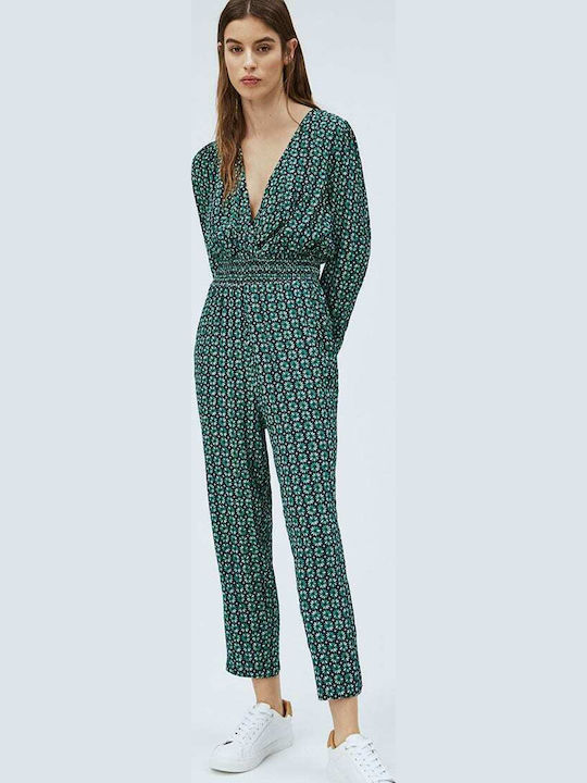 Paloma Women's Long-sleeved One-piece Suit Green